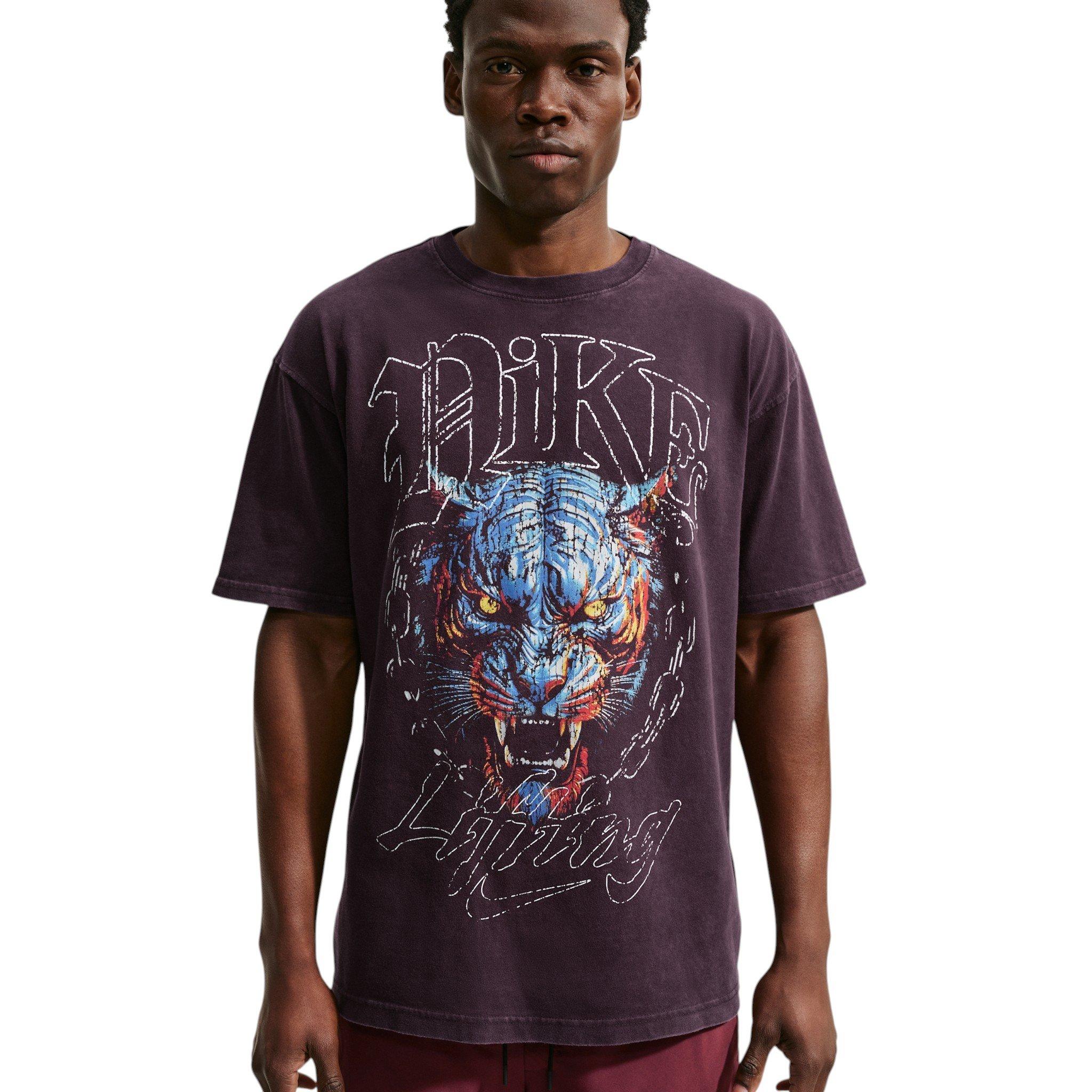 Nike Men's Tiger Lifting T-Shirt - RED